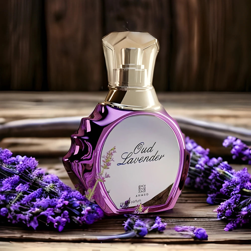 Oud Lavender Perfume by Ahmed Al Maghribi – 75ml