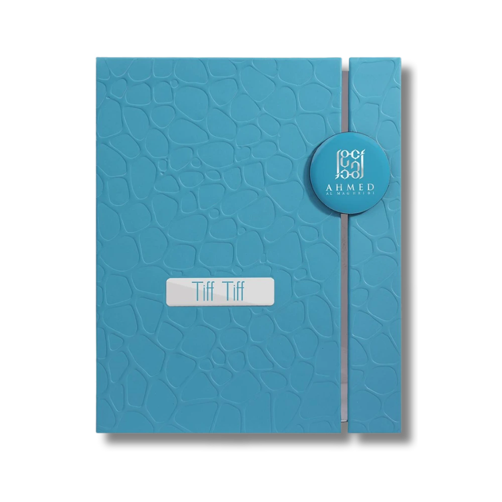 Tiff Tiff perfume by Ahmed Al Maghribi luxury packaging