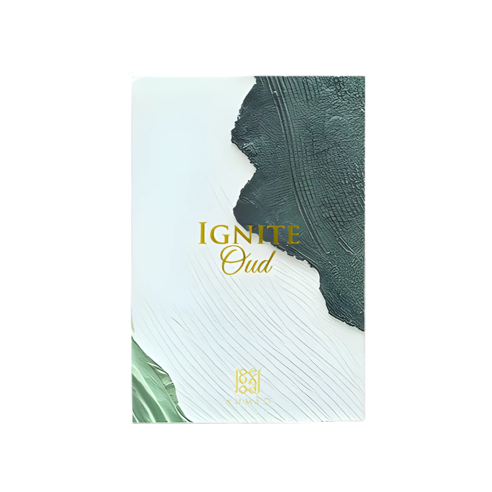 Ignite Oud Perfume By Ahmed Al Maghribi Packaging