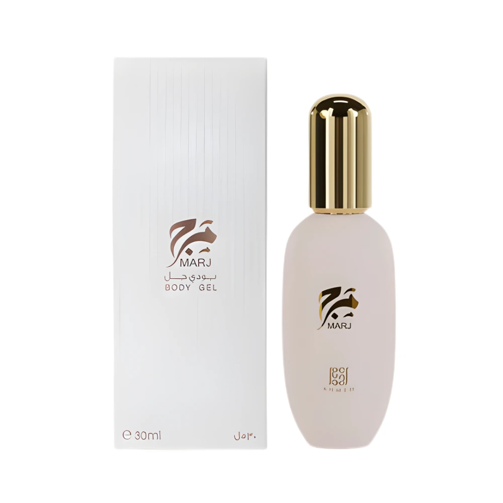 Marj Body Gel Packaging and Bottle