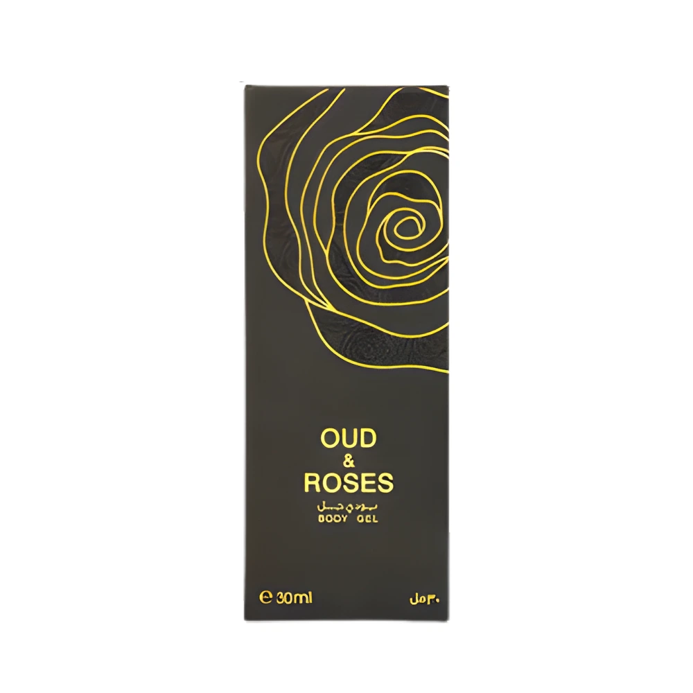 Oud and Roses Gody Gel Packaging