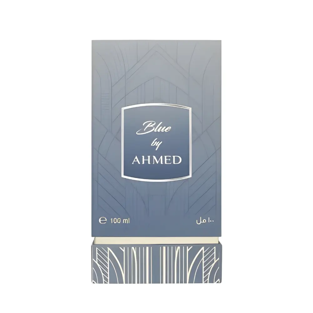 Blue by ahmed perfume by ahmed al maghribi box
