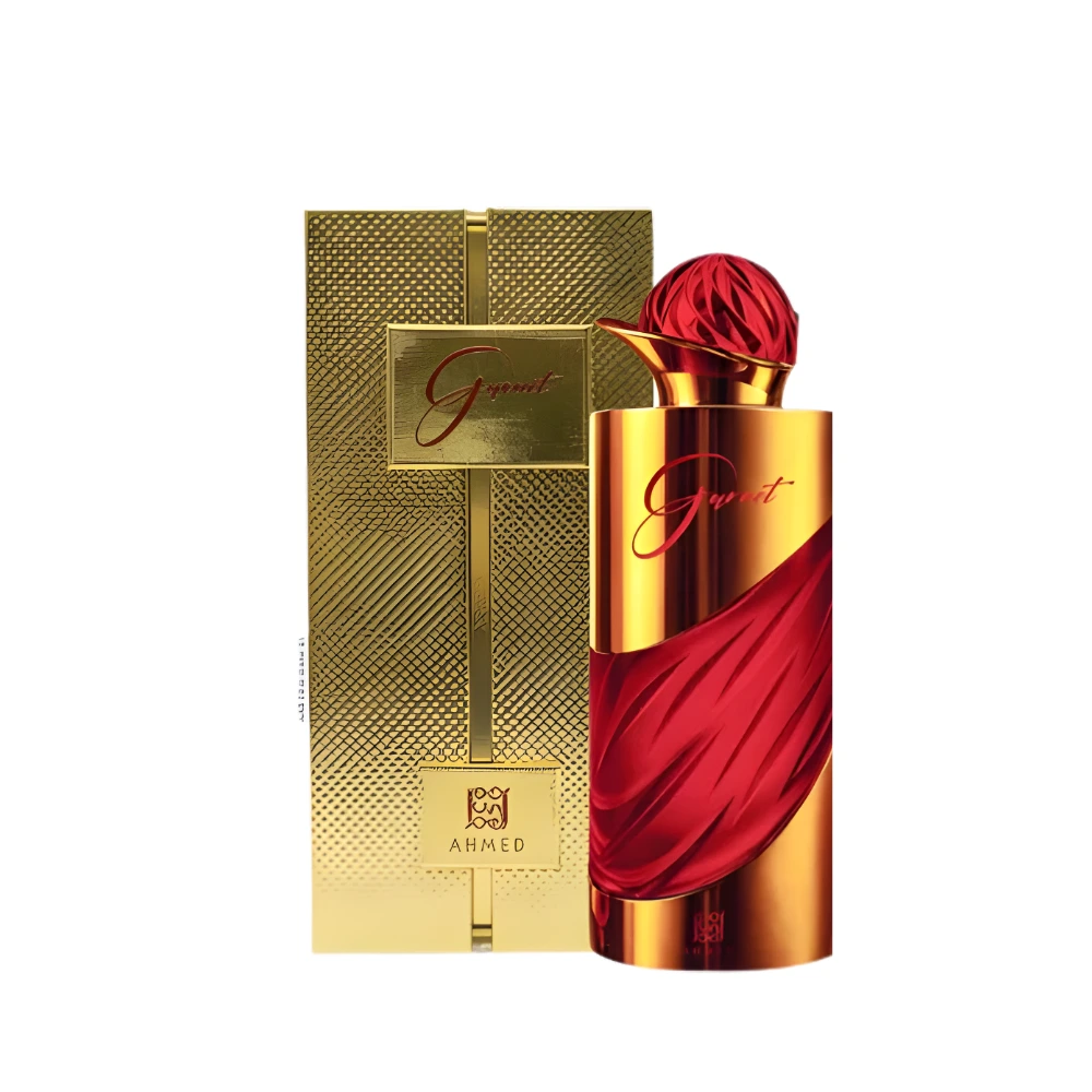 Garnet perfume by ahmed al maghribi box