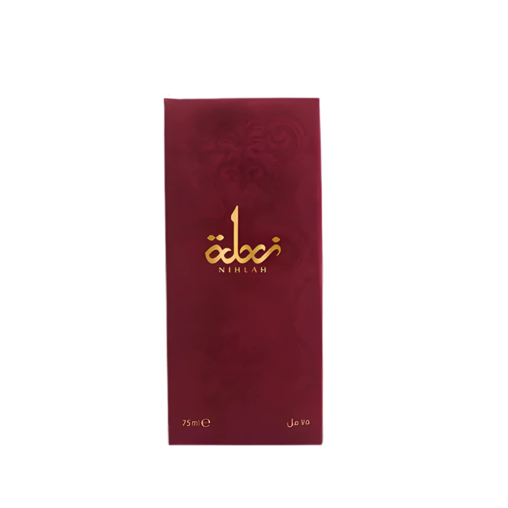 Nihlah Perfume by ahmed al maghribi Box